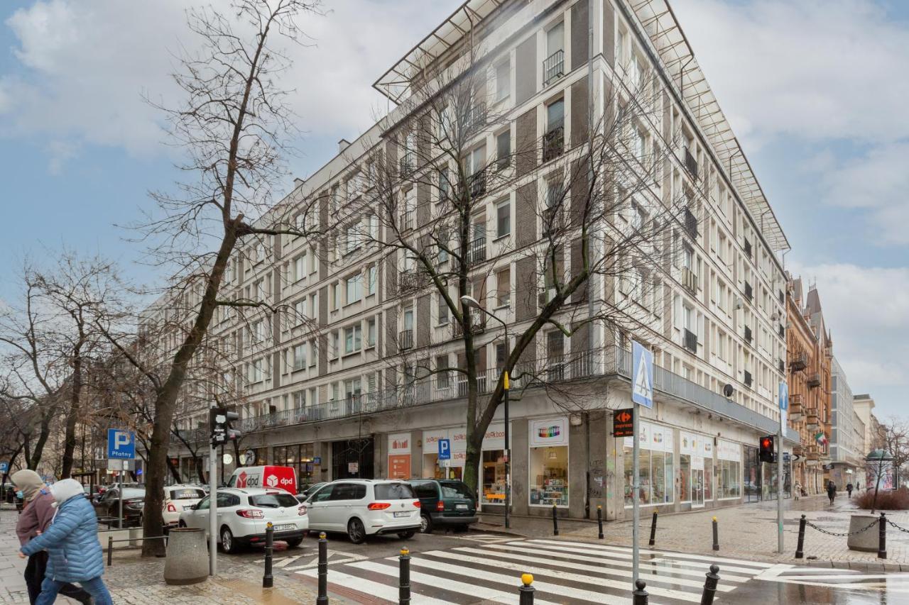 City Center Apartments Hoza By Noclegi Renters Warsawa Bagian luar foto