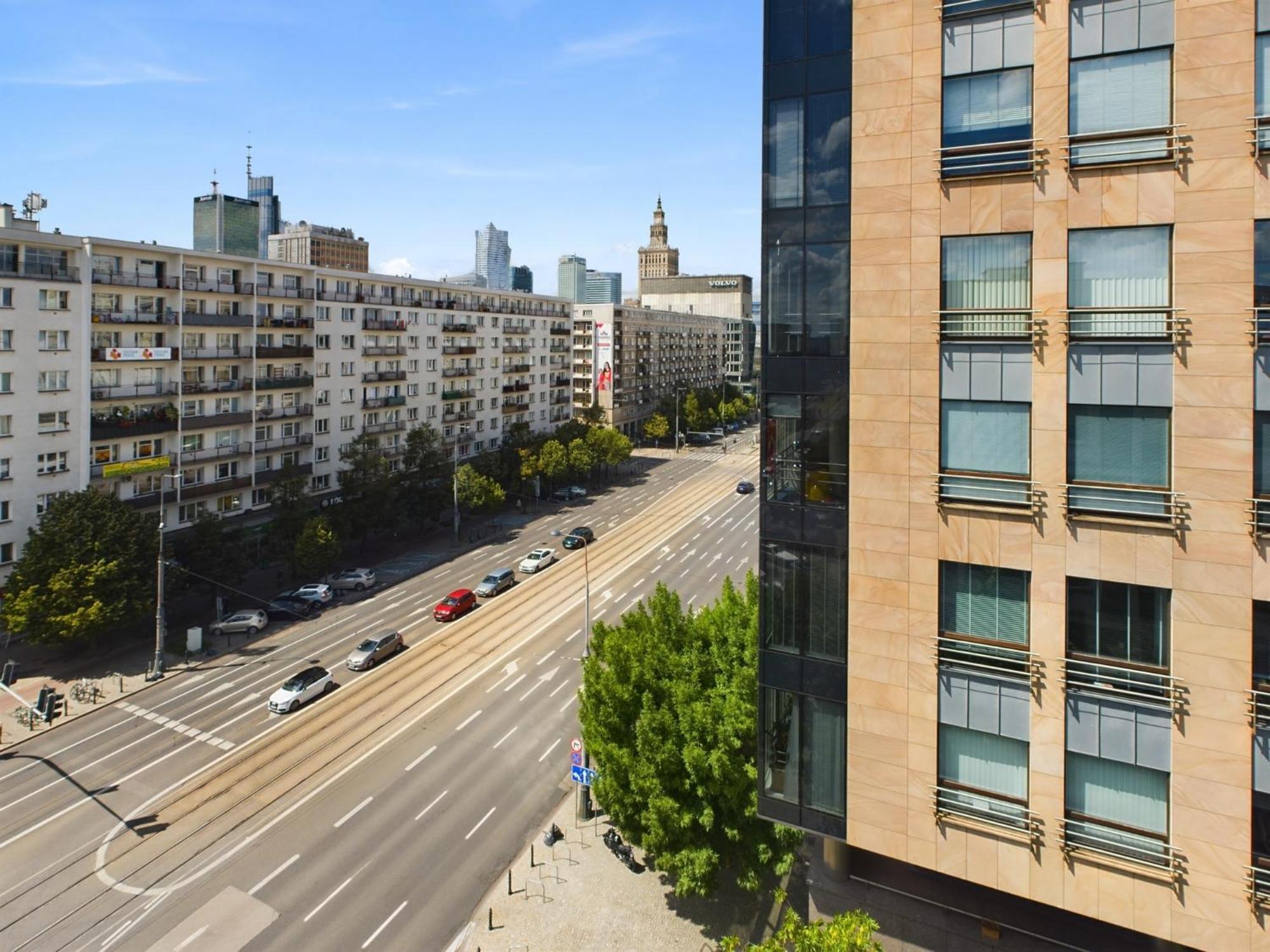 City Center Apartments Hoza By Noclegi Renters Warsawa Bagian luar foto